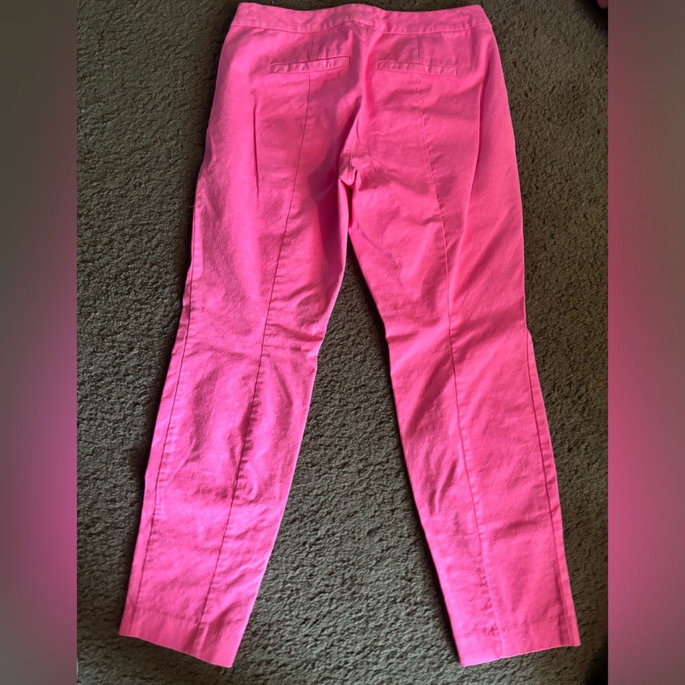 Lilly Pulitzer bright pink pants